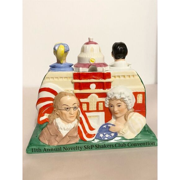 Fitz and Floyd 1996 American Bandstand Novelty Salt & Pepper Shakers - Picture 2 of 6